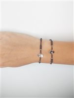 Vicenza - Piazzetta Palladio 2 - Bracelet Crivelli easy in White Gold Diamante 0.01 Ct 212-M235-M - 212-M235-M